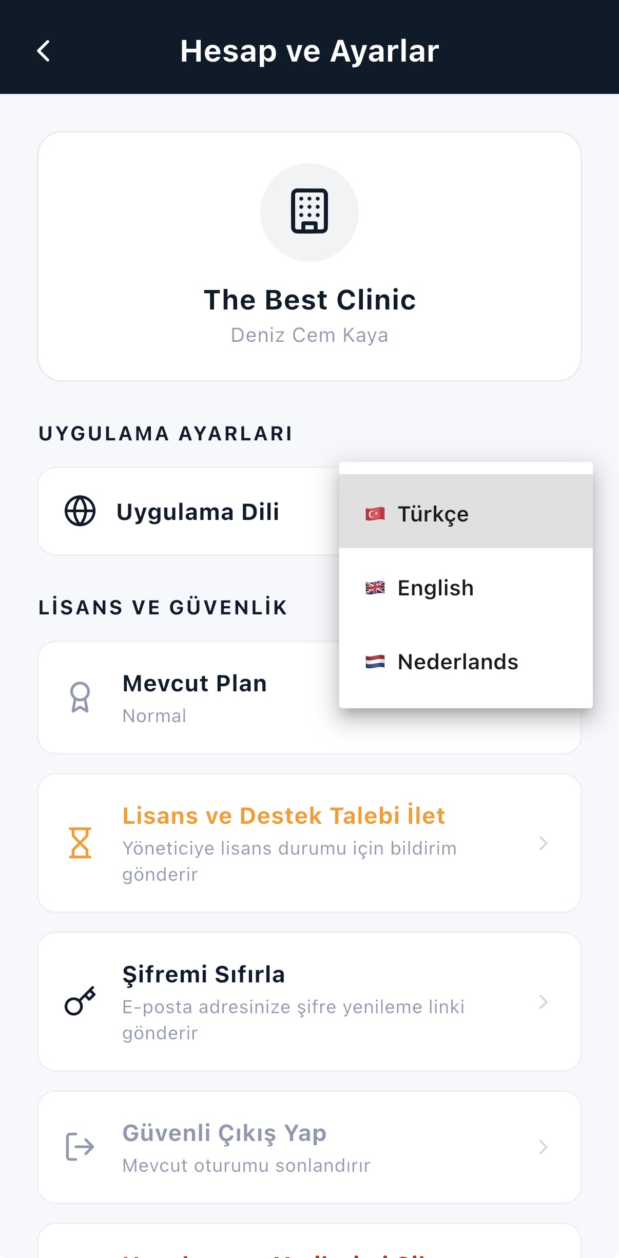 Ayarlar